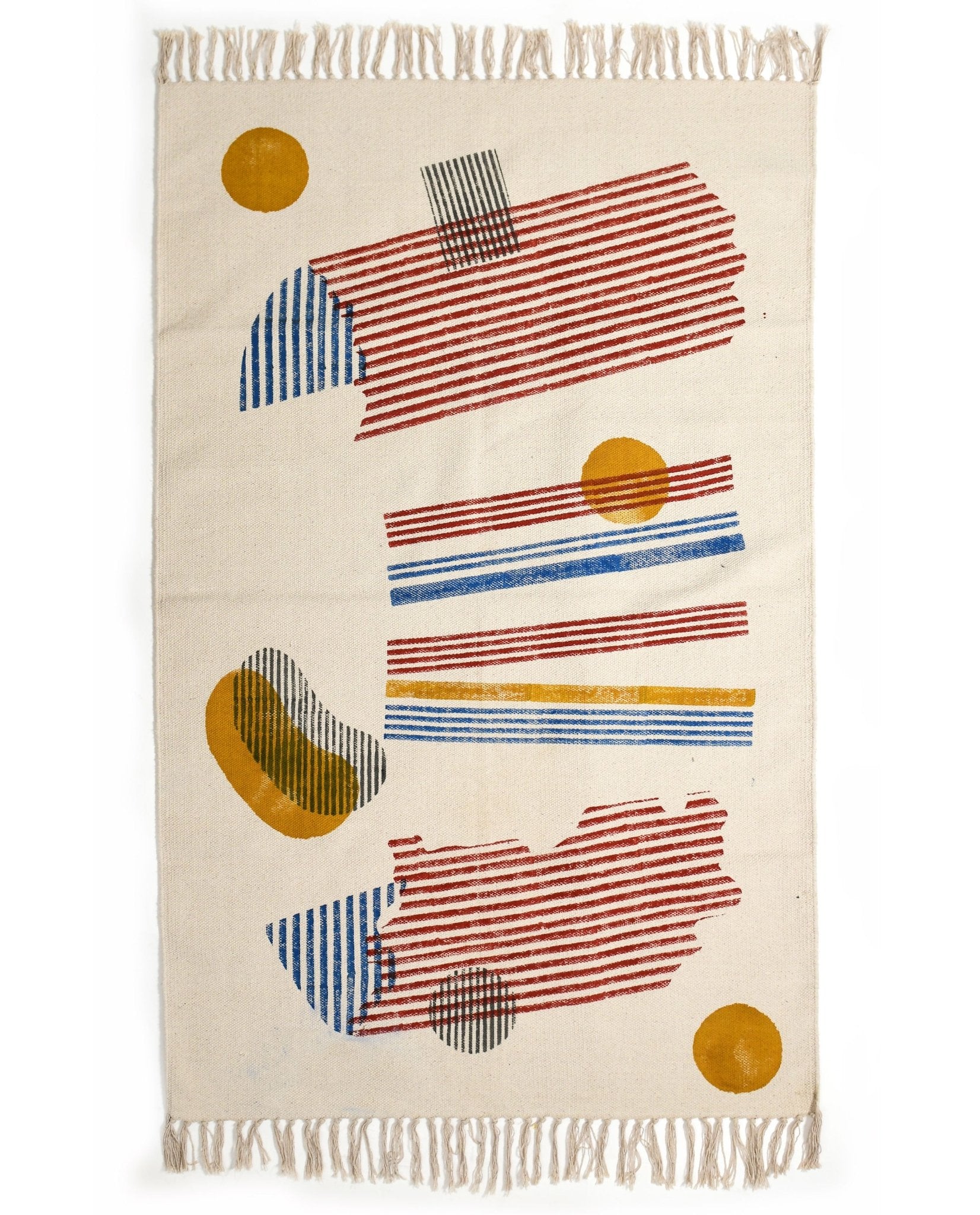 Khimsar Dhurrie - CiceroniRugsRias Jaipur