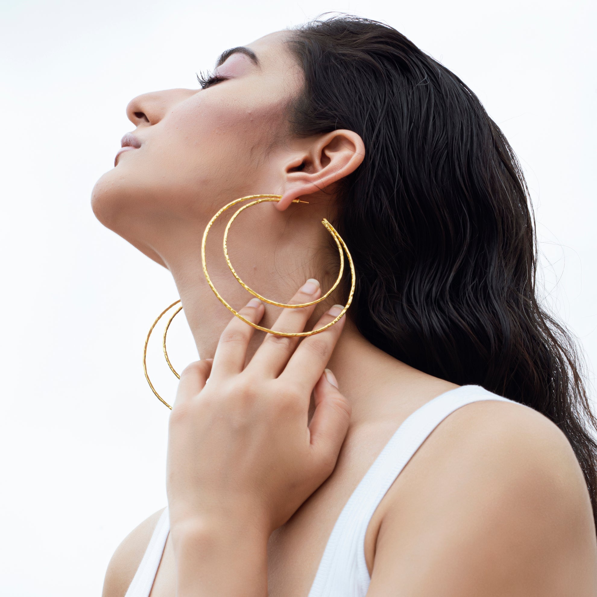 Kimberly Hoops - GOLD - CiceroniEquiivalence