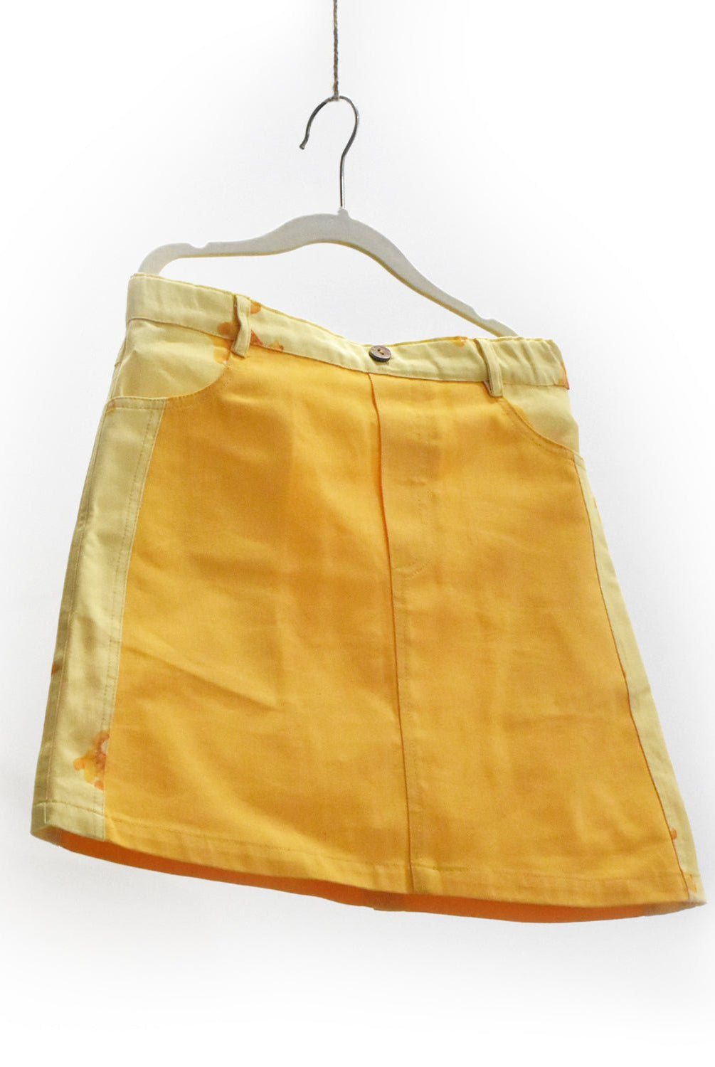 Kitty Kat' Yellow A-Line Skirt - CiceroniSkirtMiko Lolo