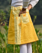 Kitty Kat' Yellow A-Line Skirt - CiceroniSkirtMiko Lolo