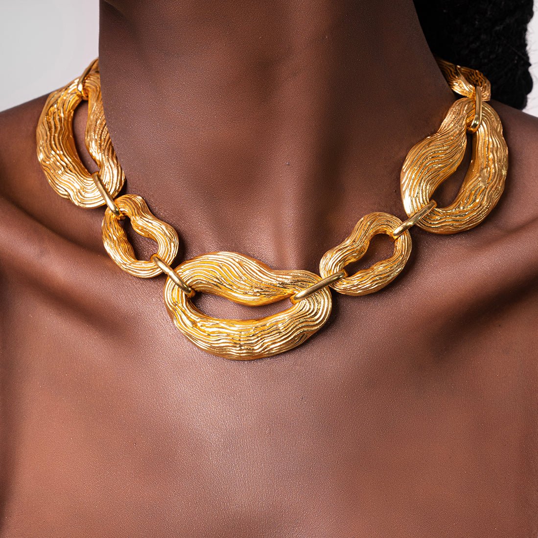 Knotty Link Necklace - CiceroniNeckpieceEquiivalence