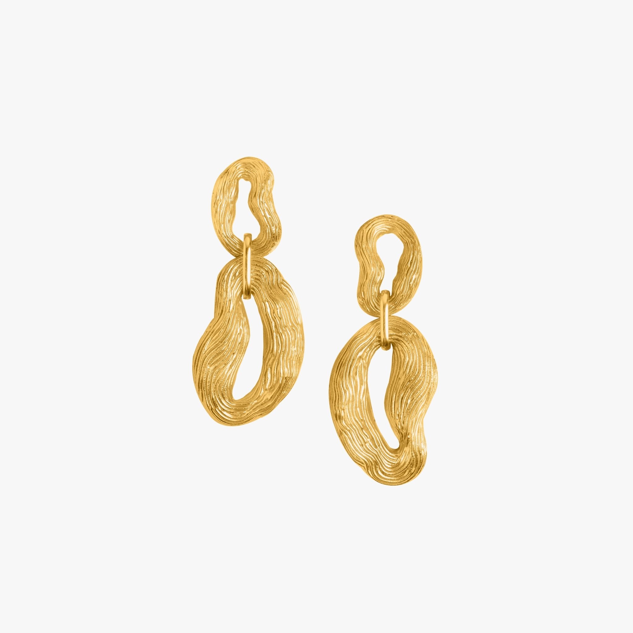 Knotty Pine Earrings - CiceroniEarringsEquiivalence