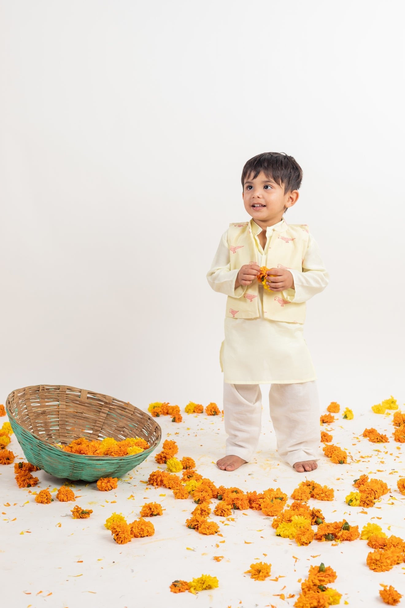 Kurta Jacket And Pyjama Set - CiceroniMr. Brat