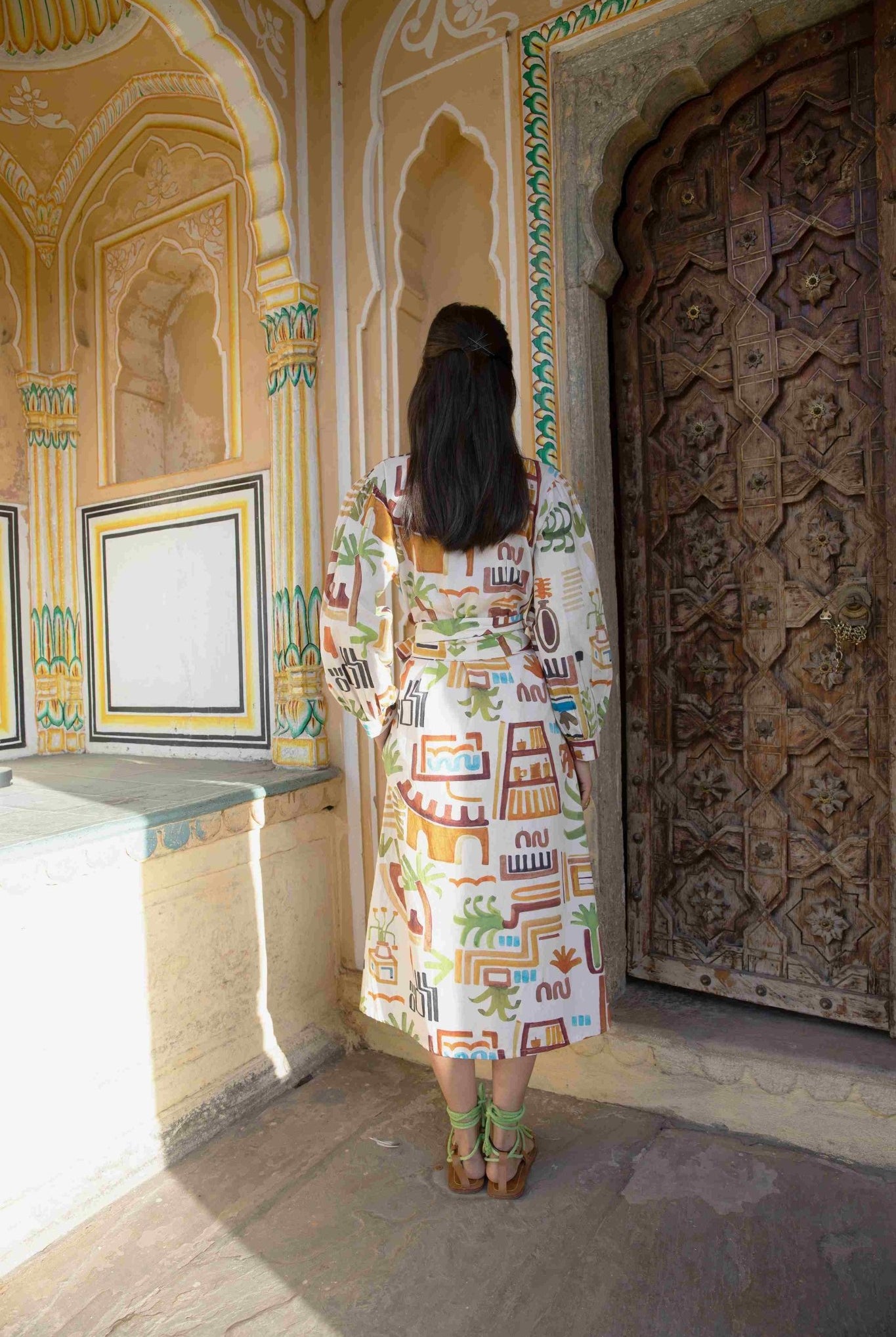 Late August Dress in Casablanca - CiceroniDressesHappi Space
