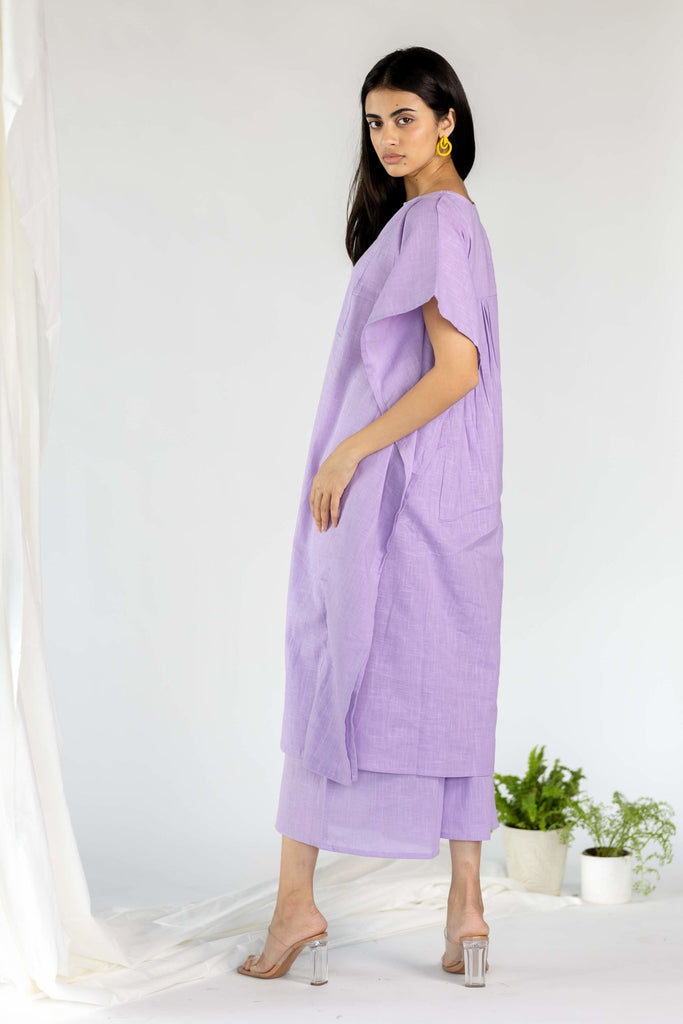 Lavender Kaftan Set - CiceroniMaidaan