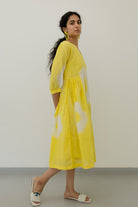 Lemon Bandhani Dress - CiceroniDressesSilai Studio