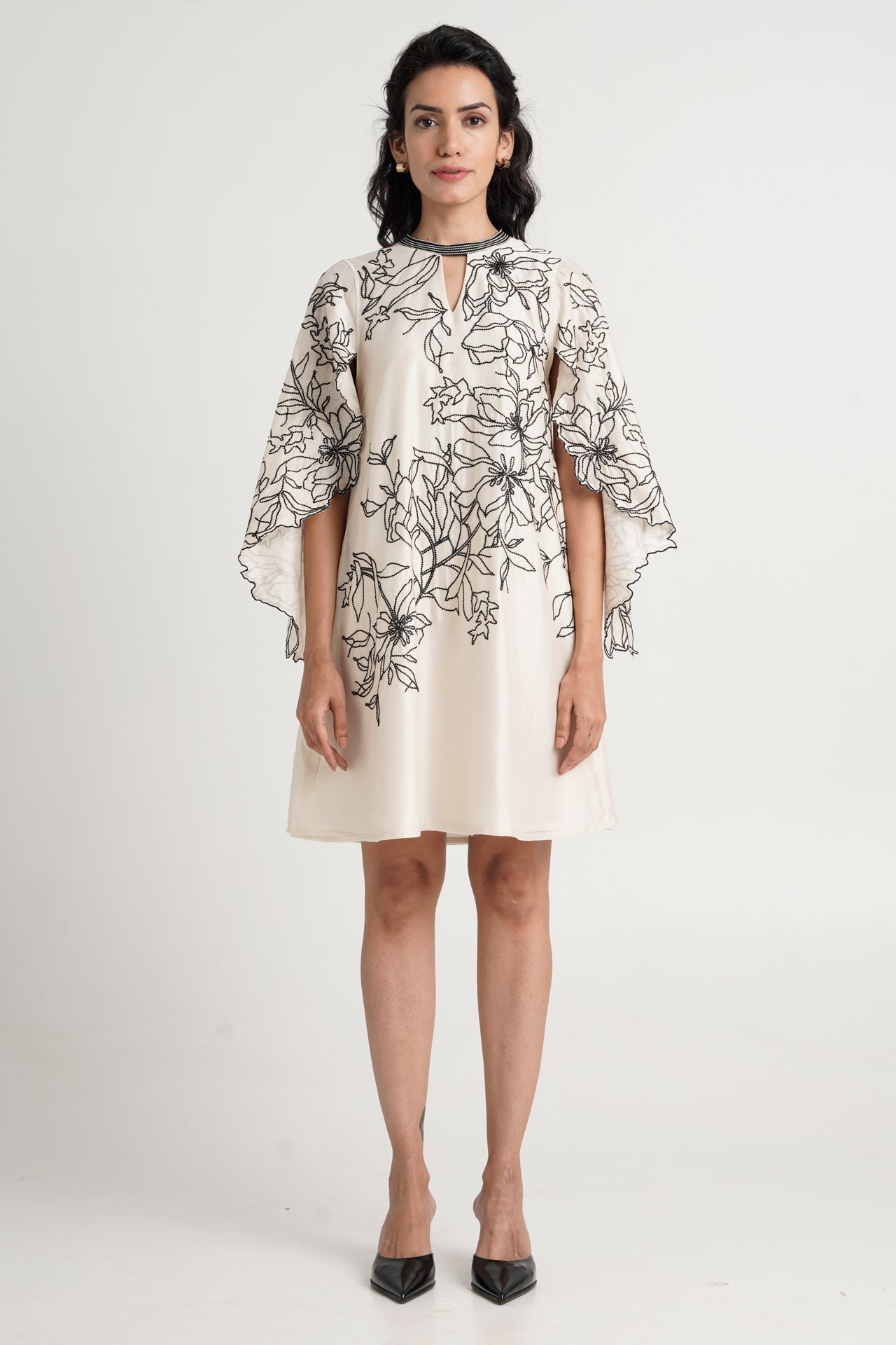 Leo - Monochrome Shift Dress - CiceroniDressesMadder Much