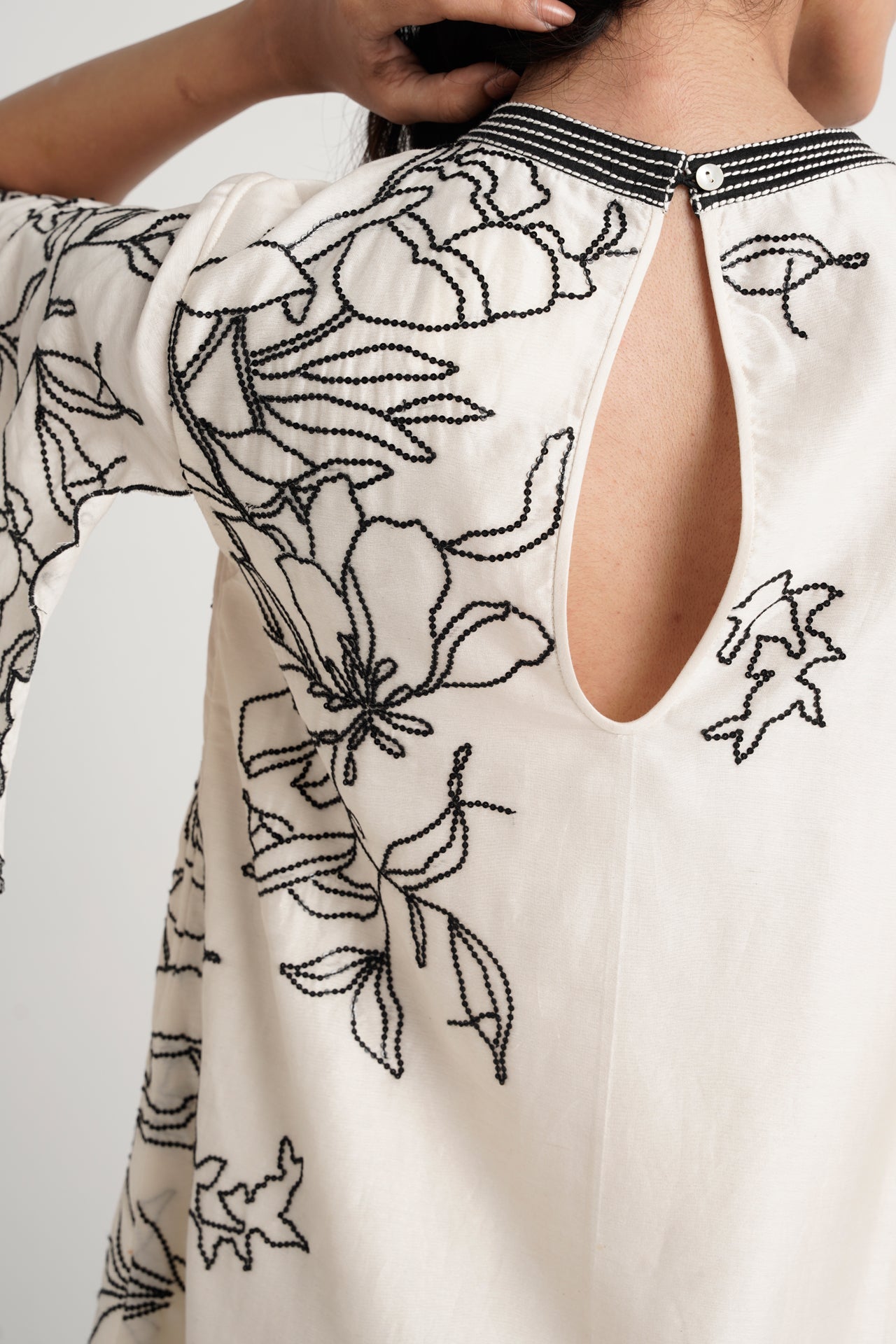 Leo - Monochrome Shift Dress - CiceroniDressesMadder Much