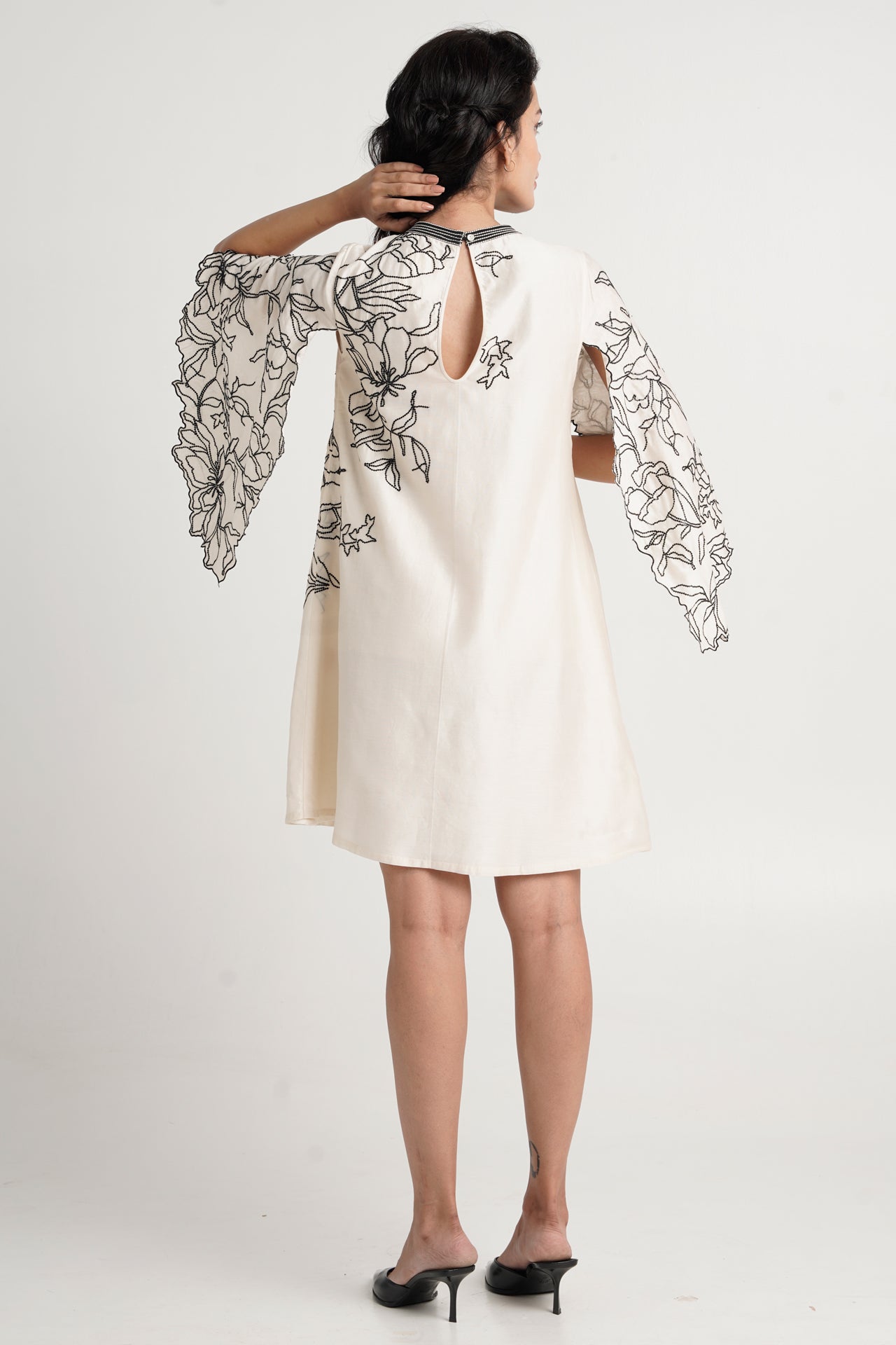 Leo - Monochrome Shift Dress - CiceroniDressesMadder Much