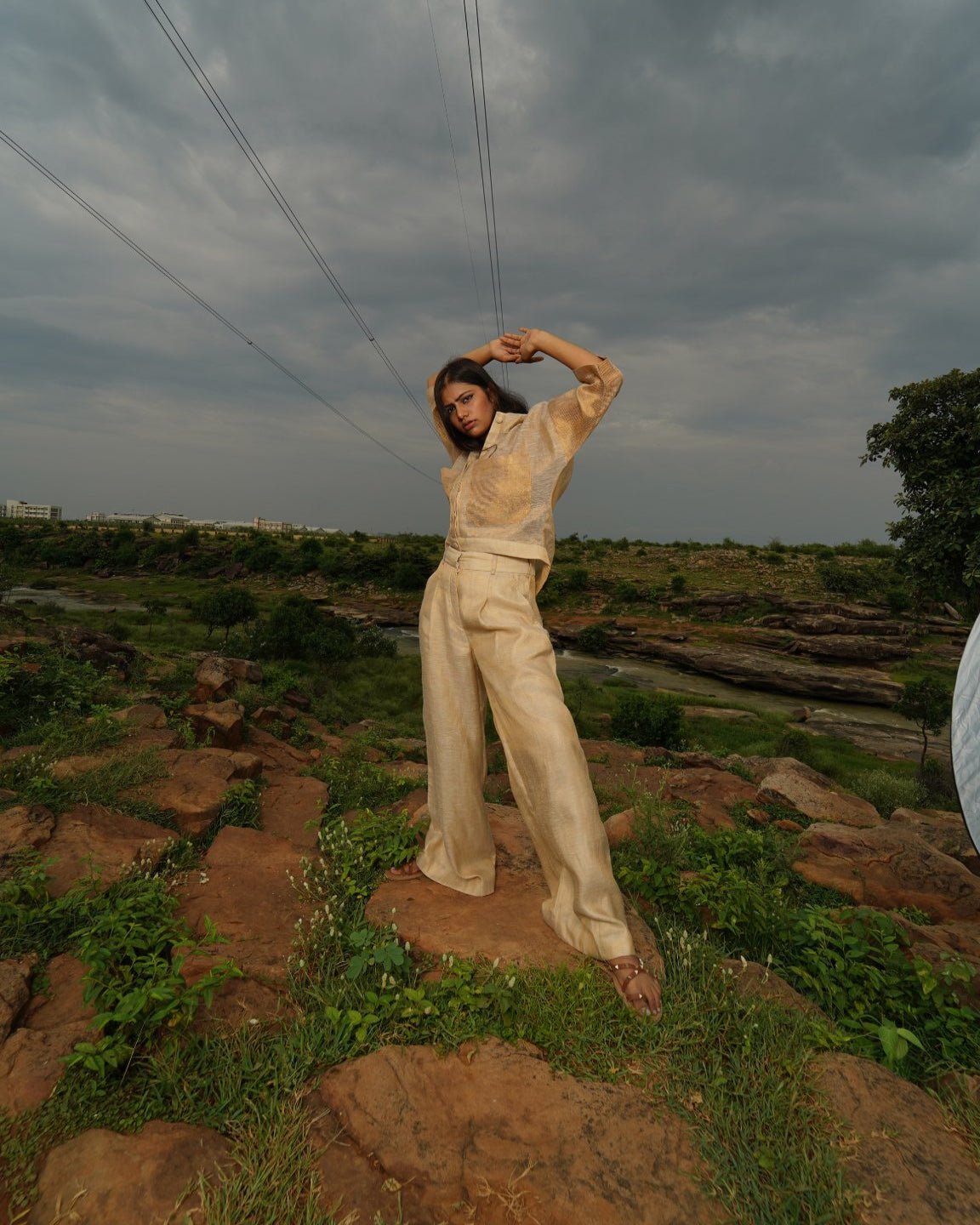 Linen Cotton Set - CiceroniCo-ord SetPriyanca Khanna