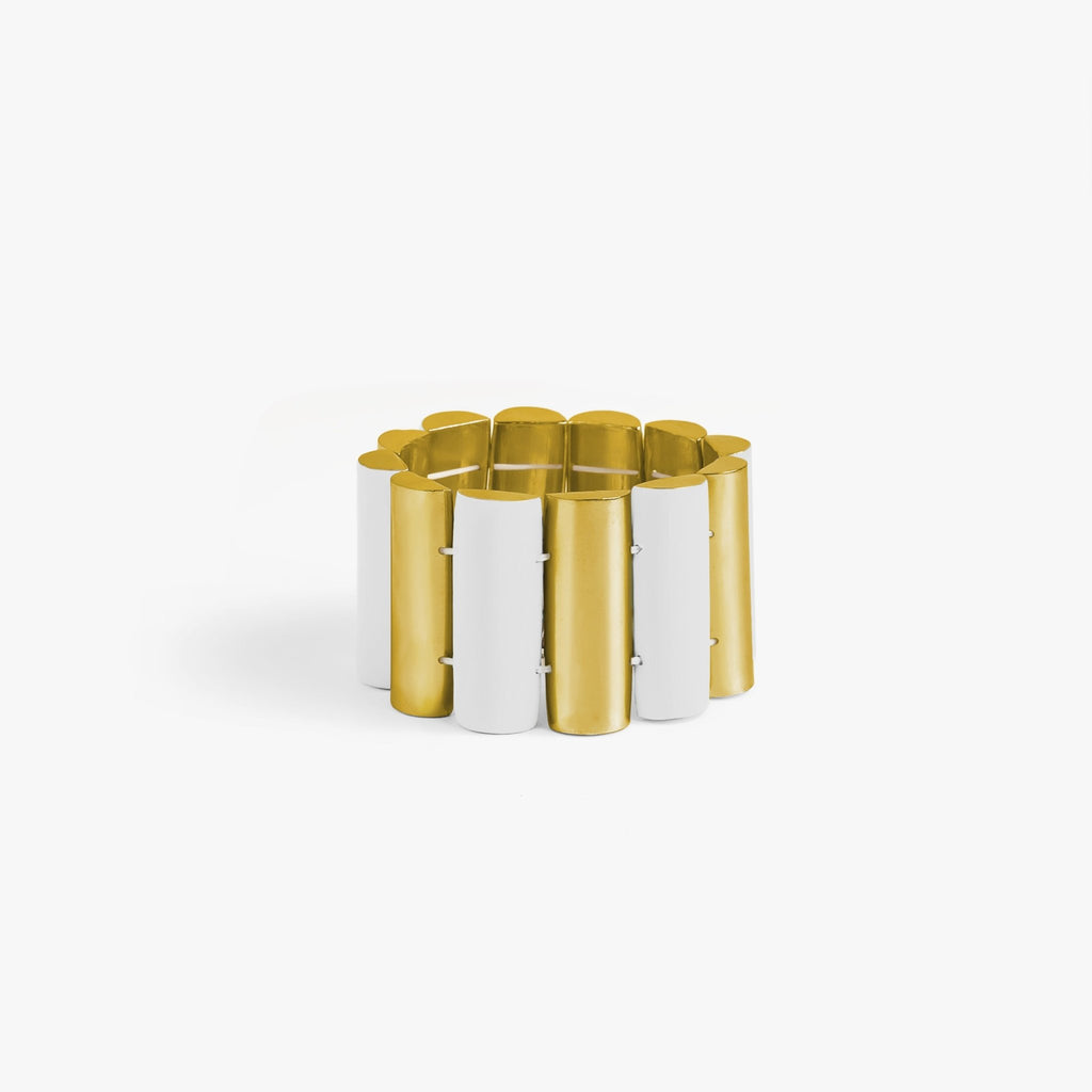 Log Bracelet - Pure White - CiceroniBraceletsEquiivalence