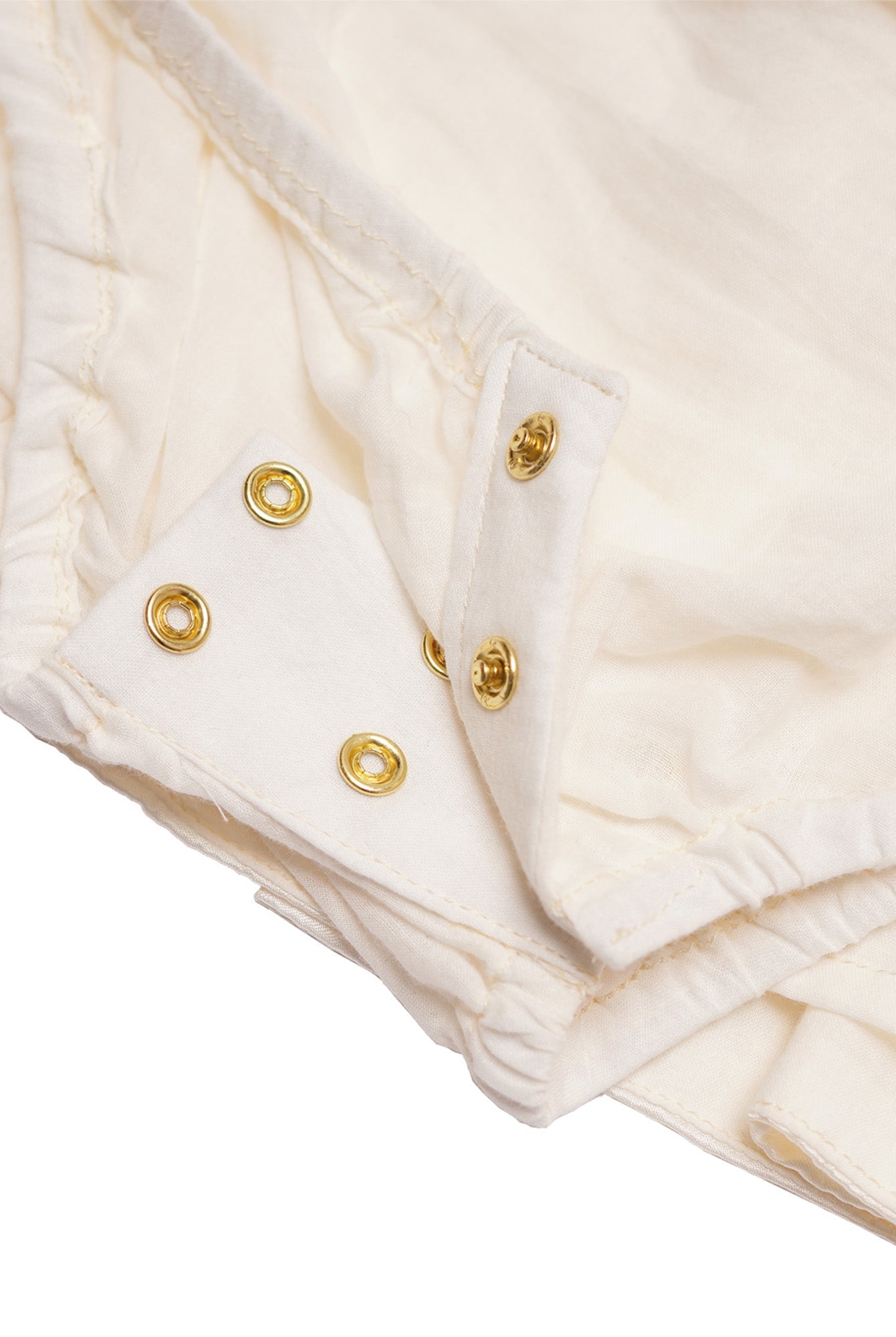 Maheshwari Handwoven Cotton Silk Frock - Dahlia - CiceroniDressesGreendigo