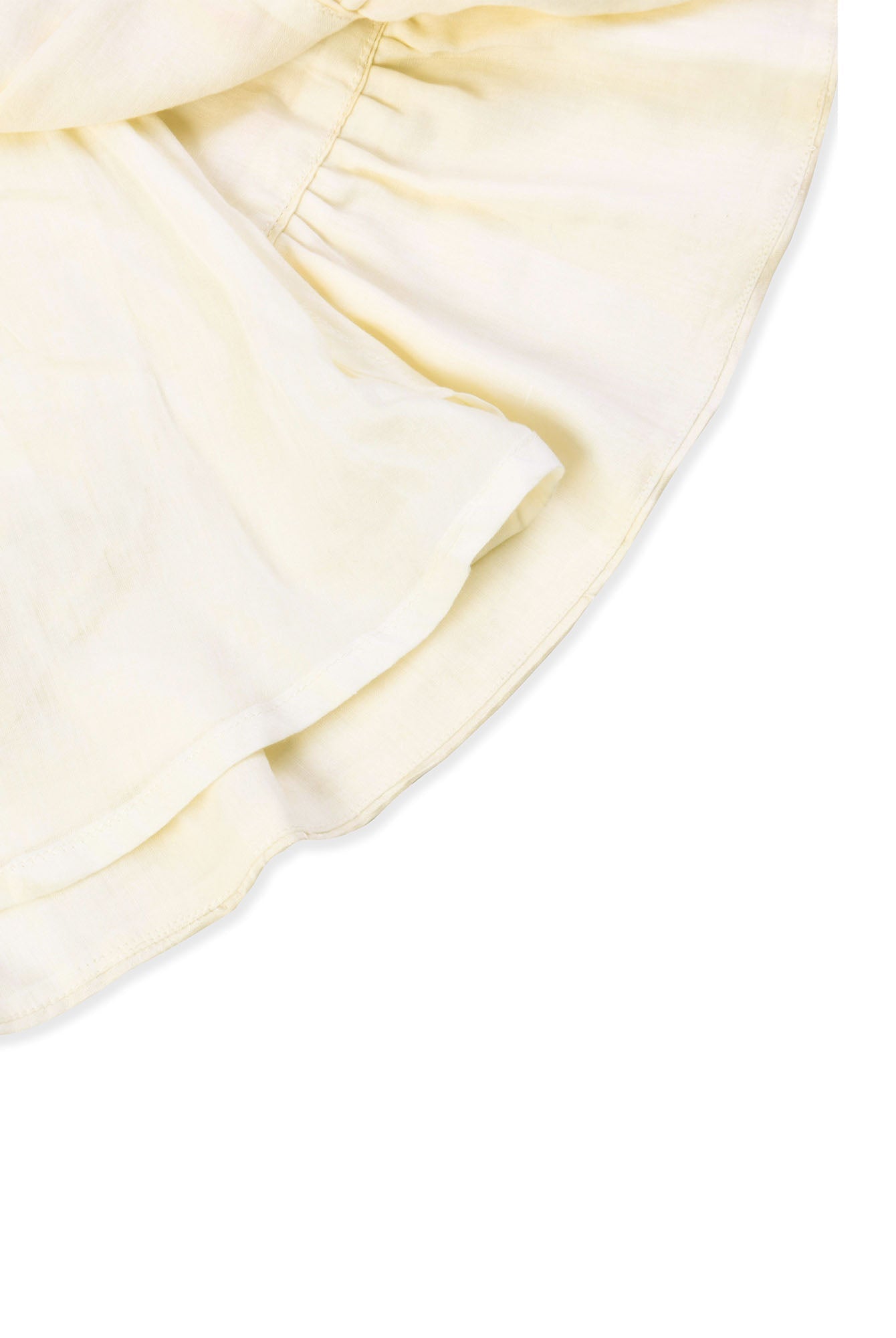 Maheshwari Handwoven Cotton Silk Frock - CiceroniDressesGreendigo