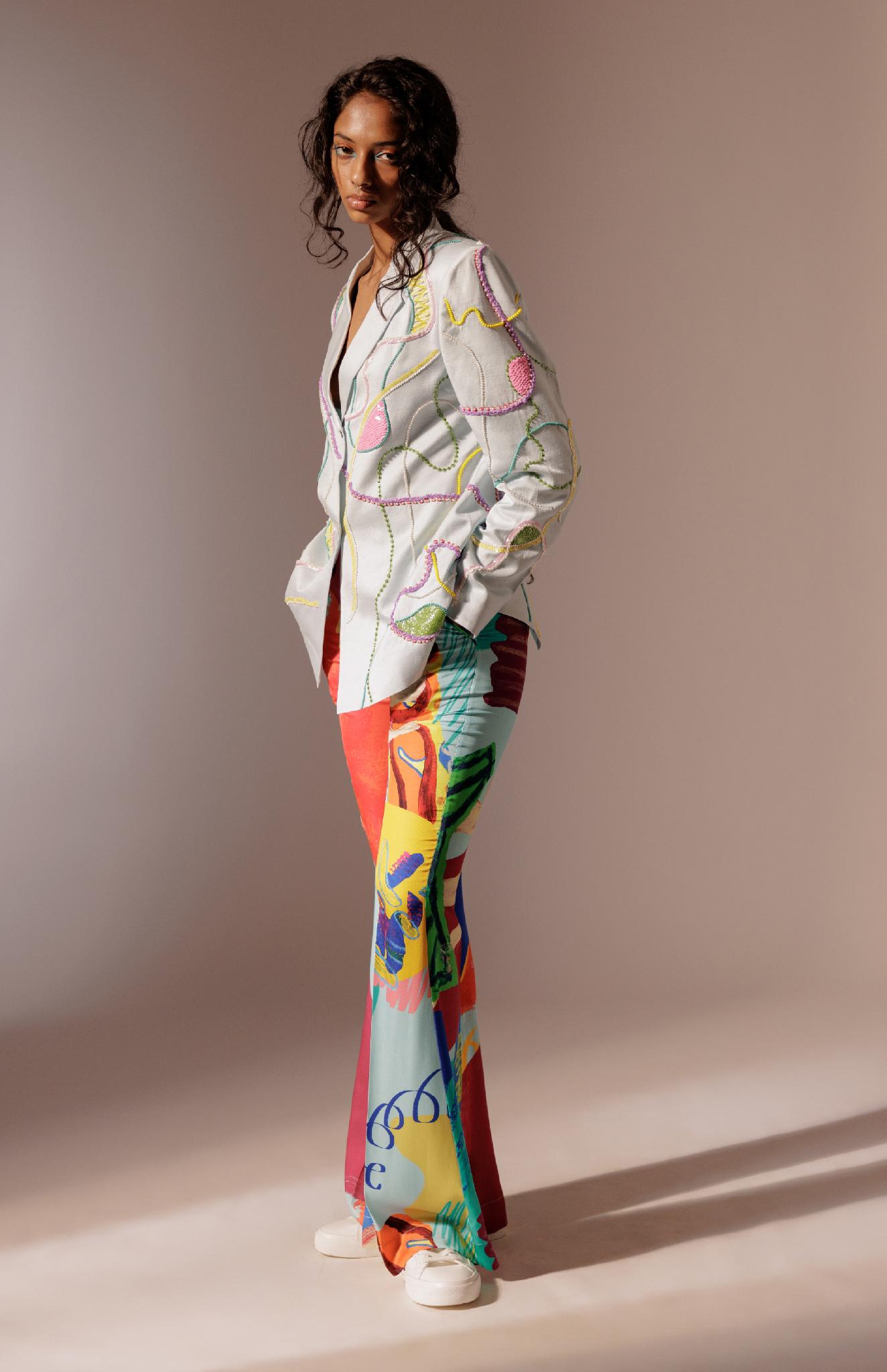 Maia Embroidered Blazer - CiceroniBlazersAdvait