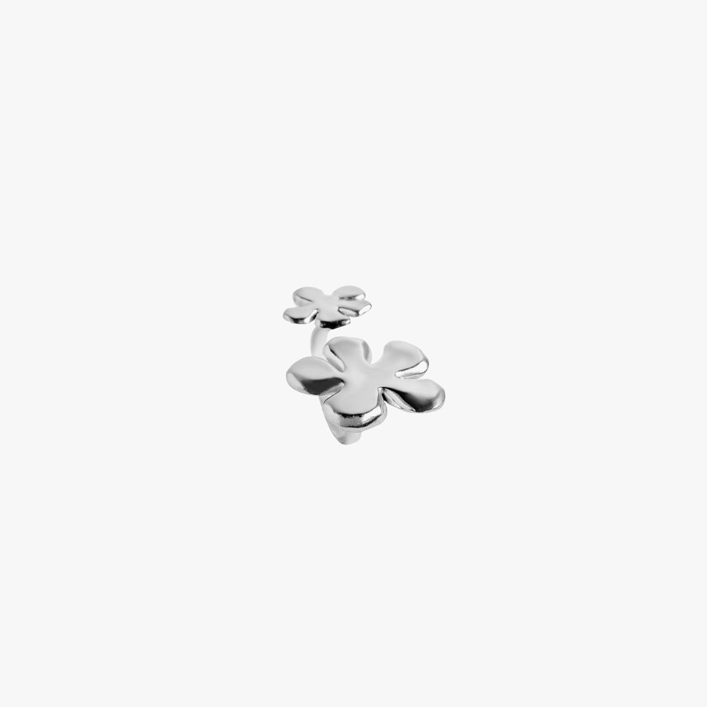 Maxi Flora Ring - Silver Tone - CiceroniRingEquiivalence