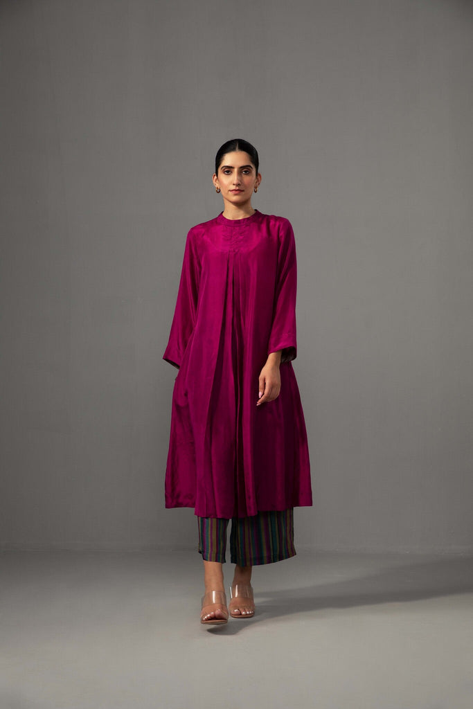 Maya Set - Pink - CiceroniKurta Set, Festive wearLabel Shreya Sharma
