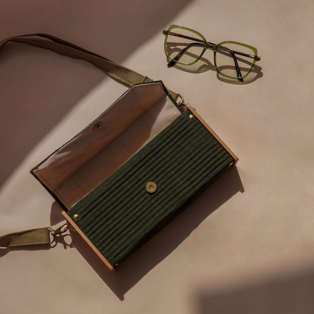 Mini Clutch - Solid Olive - CiceroniLukka Chuppi