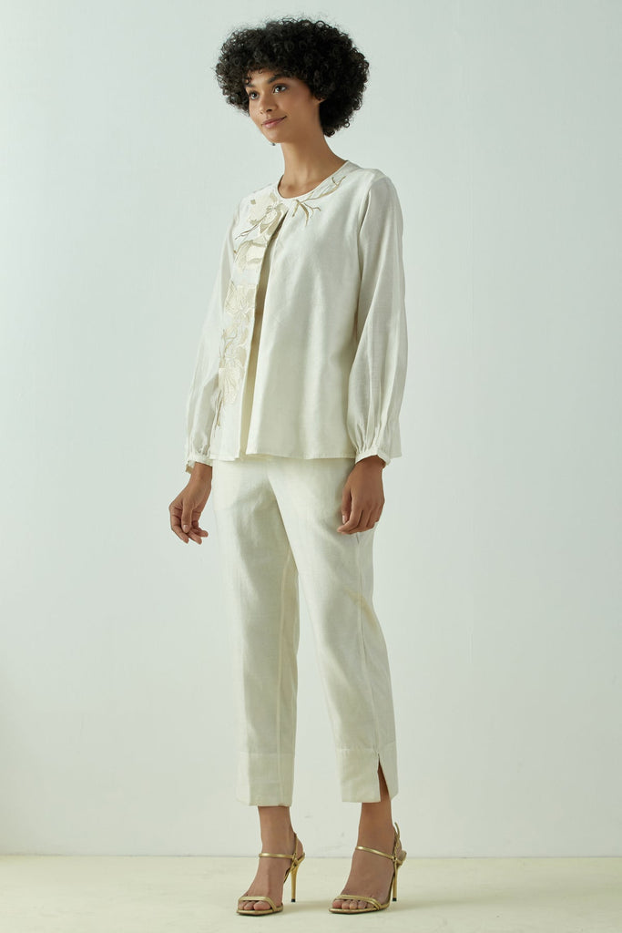 Miriam - Demure Top with Ankle Pants - CiceroniCo-ord SetMadder Much