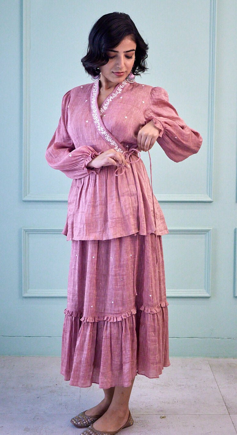 Mist Wrap-Around Top - CiceroniTopsAmbrosia