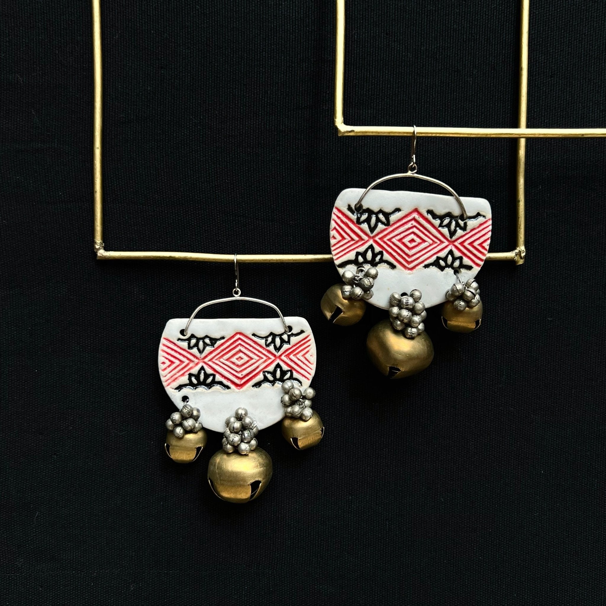 Mohar - Ardh Vratt Earrings - CiceroniEarringsChaakmaati