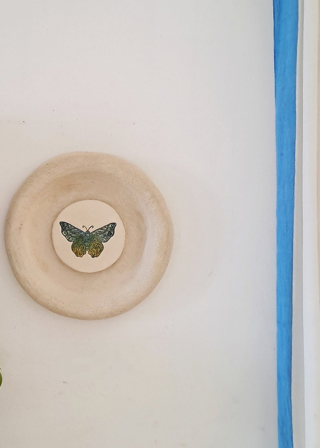 Moth Wall Plate - CiceroniWall ArtAranya Earthcraft