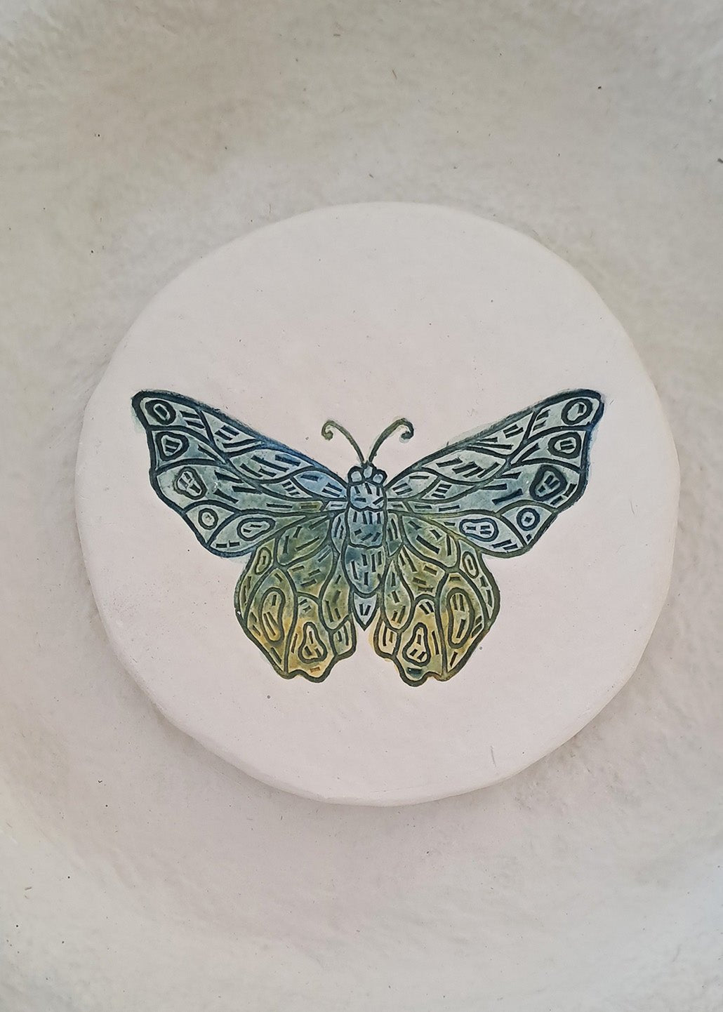 Moth Wall Plate - CiceroniWall ArtAranya Earthcraft