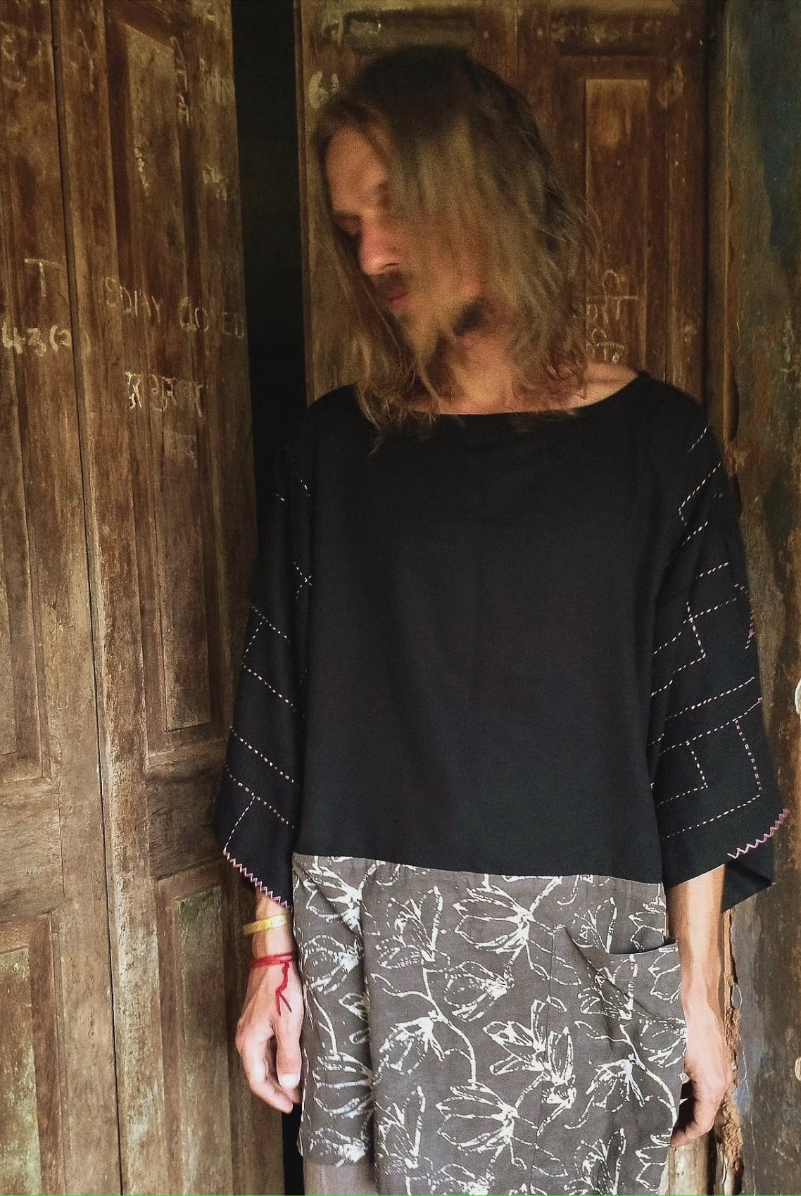 Nomadic Kimono Top - CiceroniTopsPatch Over Patch