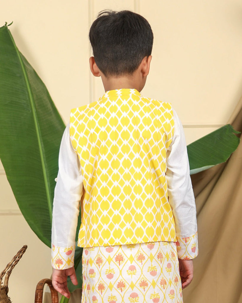 Nur Boys Ethnic Bandi/Nehru Jacket - CiceroniJacketsMiko Lolo