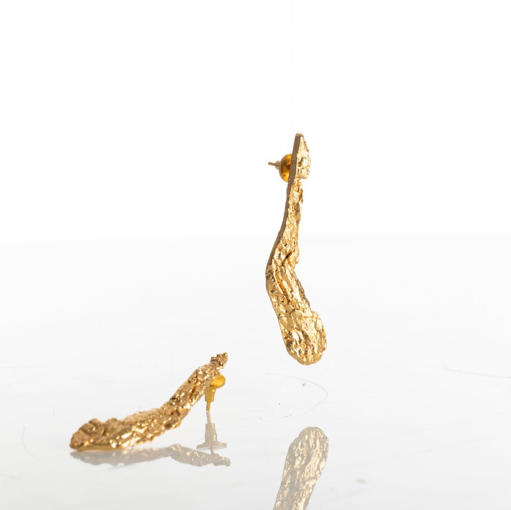 Oak Curved Earrings - CiceroniEarringsStudio Kassa