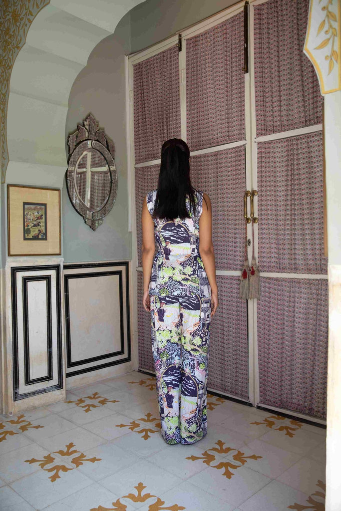 Out Of Office Co-ord Set In Fira Print - CiceroniCo-ord SetHappi Space