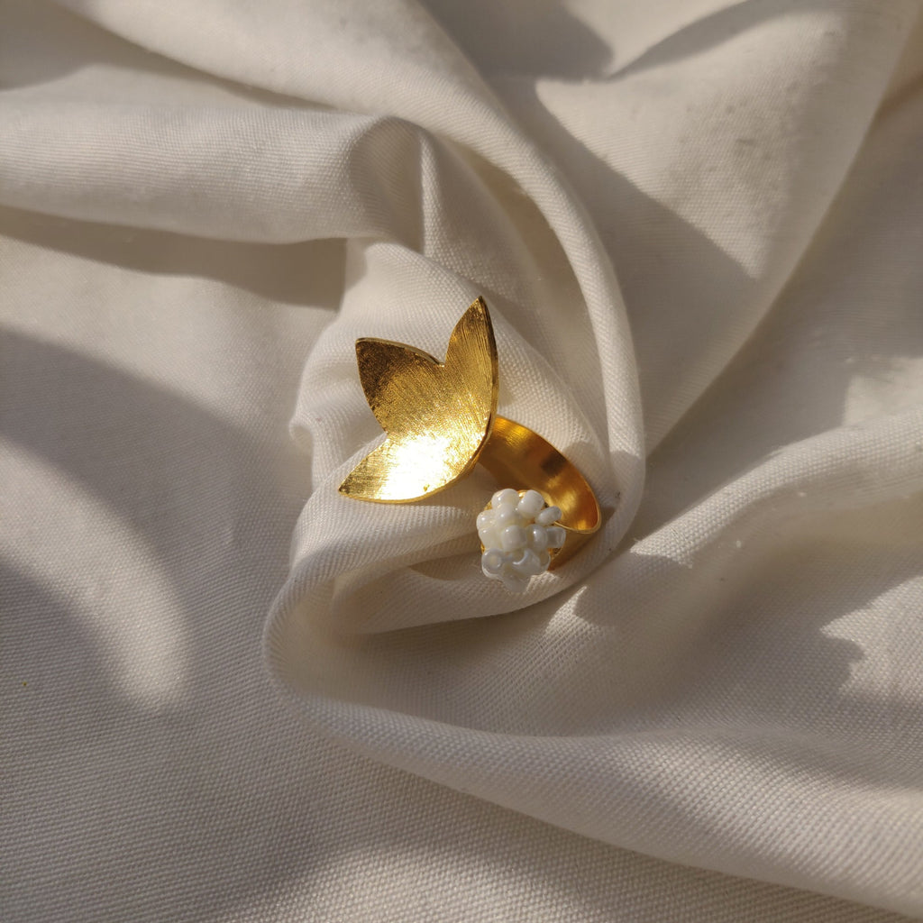 Petal Ring in Gold - CiceroniAarjavee