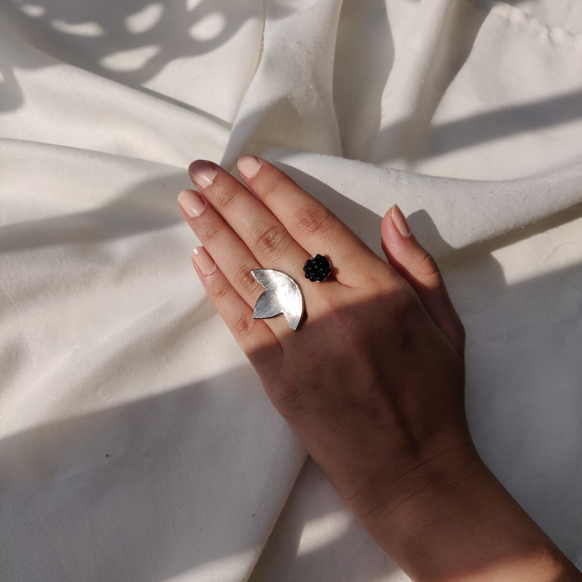 Petal Ring in Silver - CiceroniAarjavee
