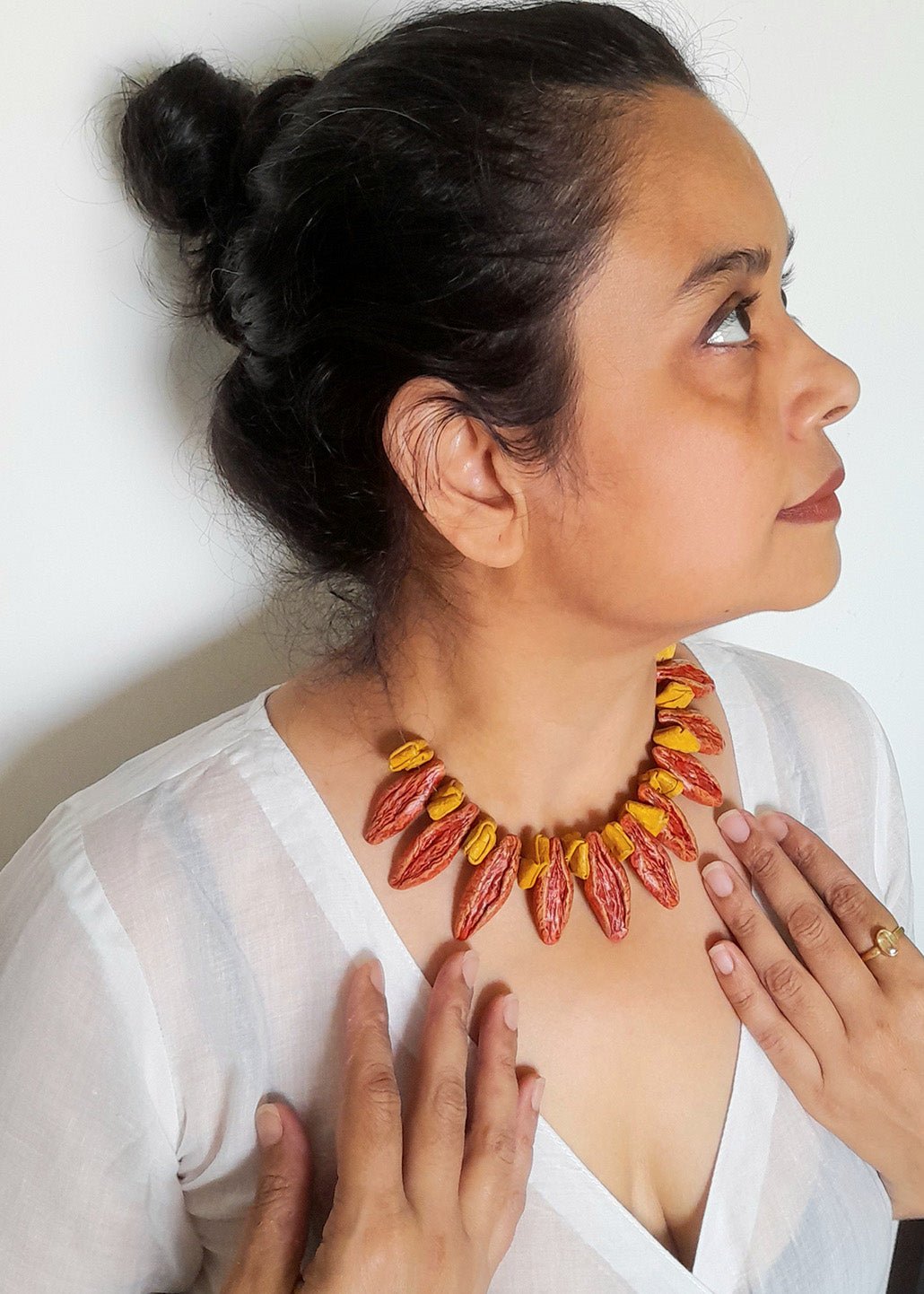 Pod Necklace - CiceroniNeckpieceAranya Earthcraft