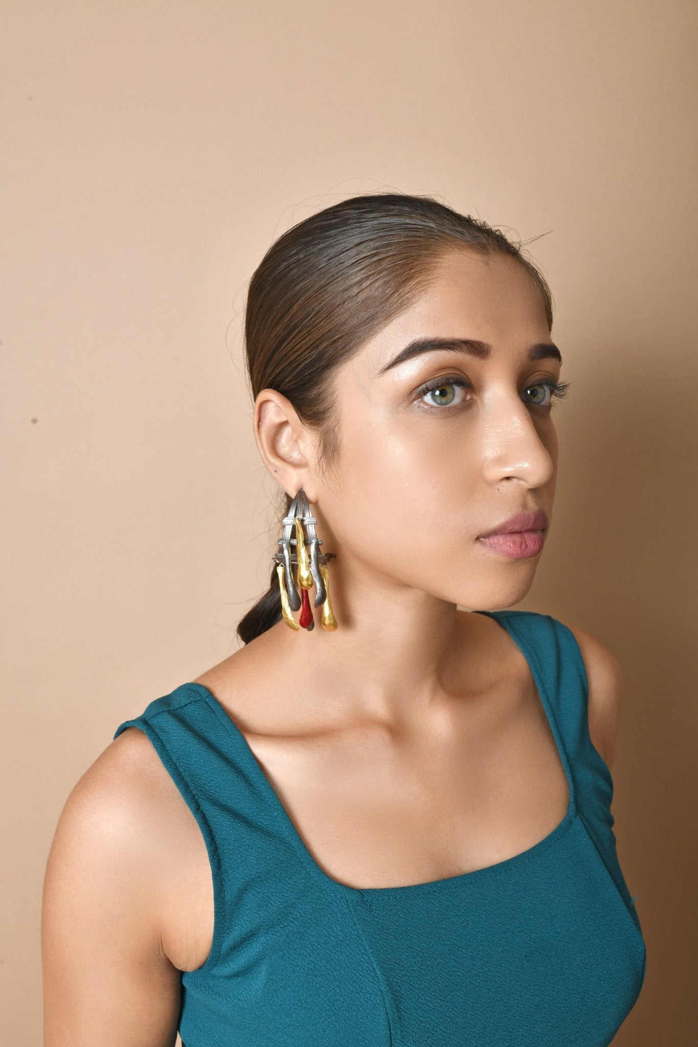 Pop Of Colour Earrings - CiceroniEarringsZaza by Somya