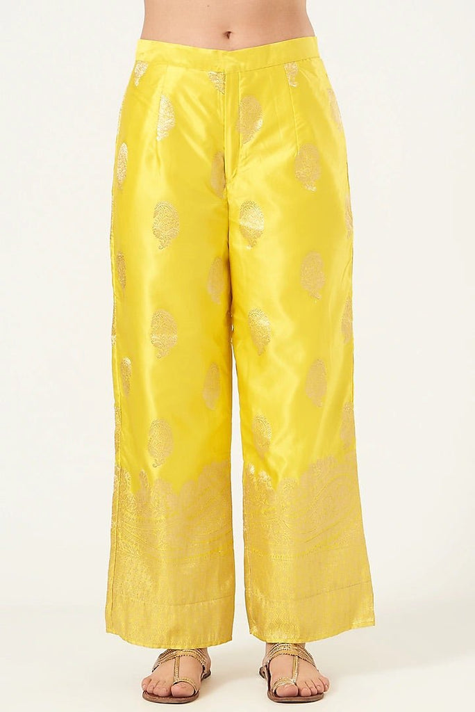 Ranisa Silk Co-ord Set In Yellow - CiceroniCo-ord Setshriya singhi