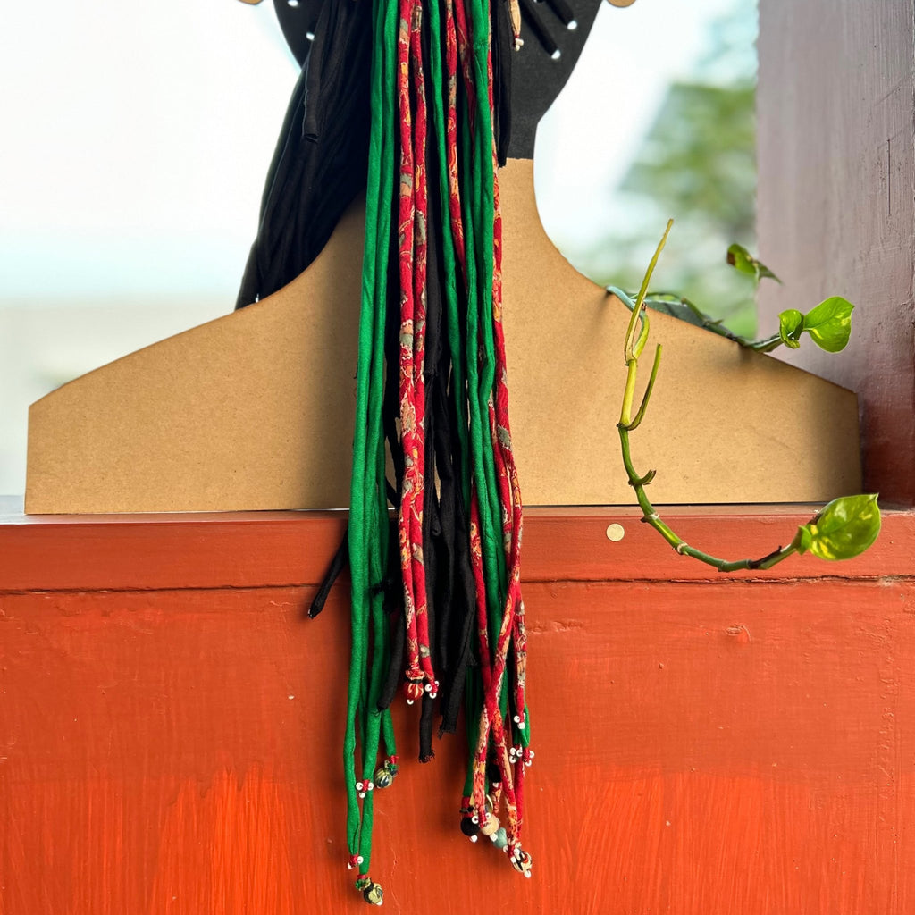 Red Green Signal Hair Strings - CiceroniHair StringsBy Nirjari