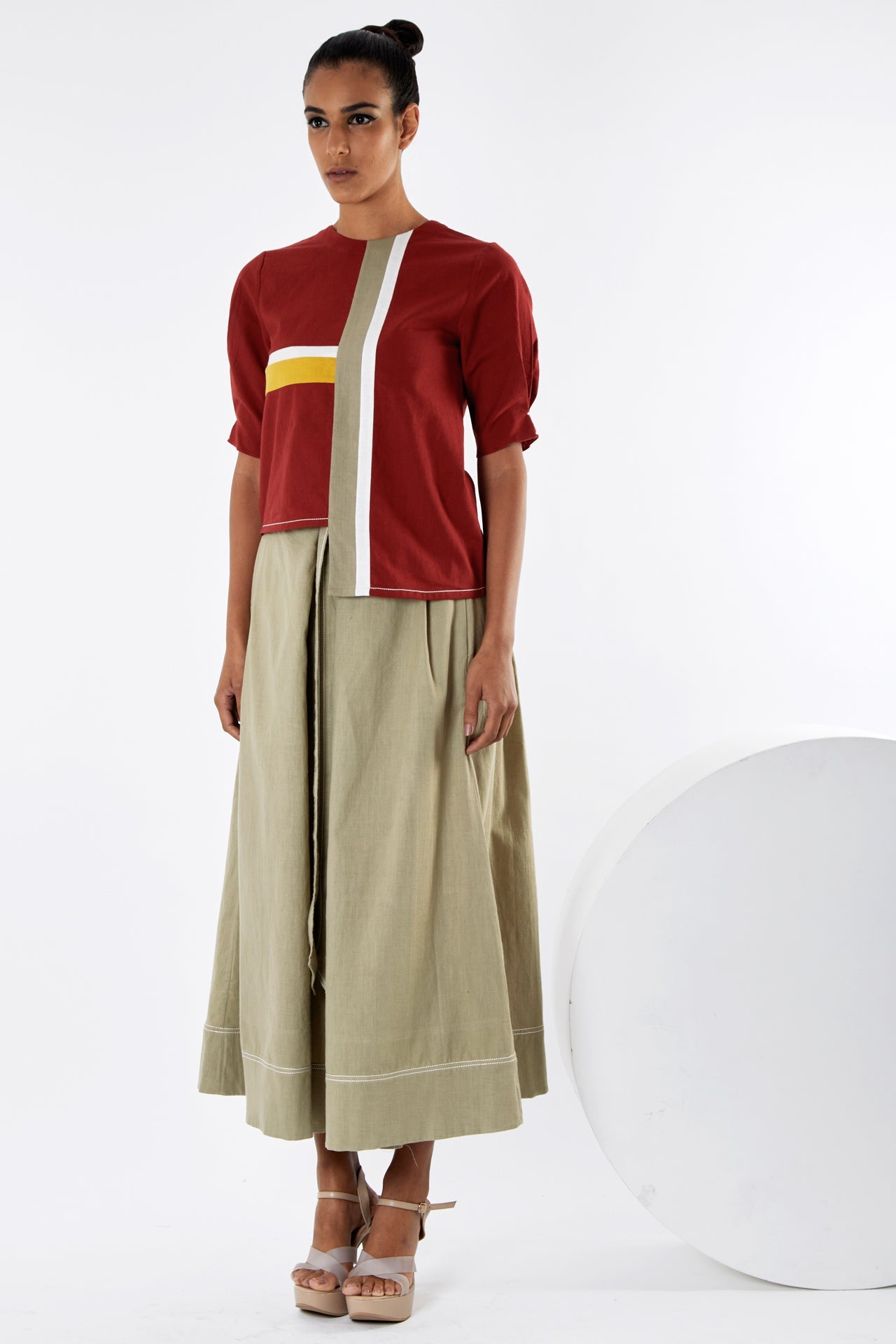 Roy + Oshi - Brick-Mortar Top with Fisherman Pants - CiceroniCo-ord SetMadder Much