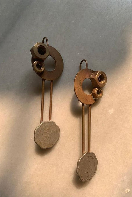 Rust Earrings - CiceroniEarringsEarthaments