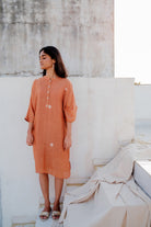 Rust Orange Hayal Dress - CiceroniNirjara