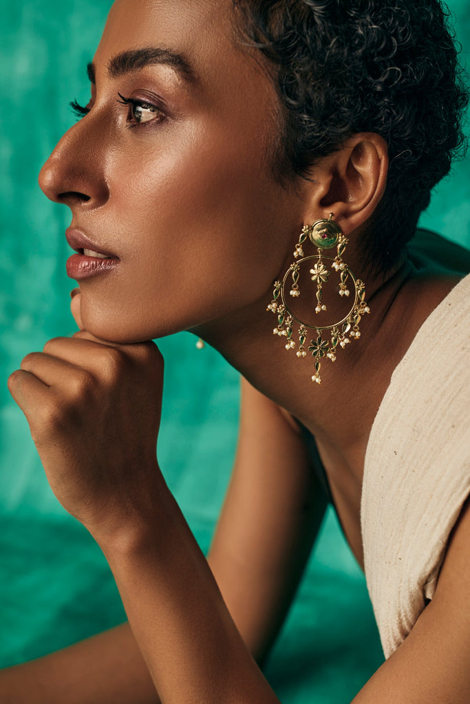 Shabnam Chandbali - CiceroniEarringsEarthaments