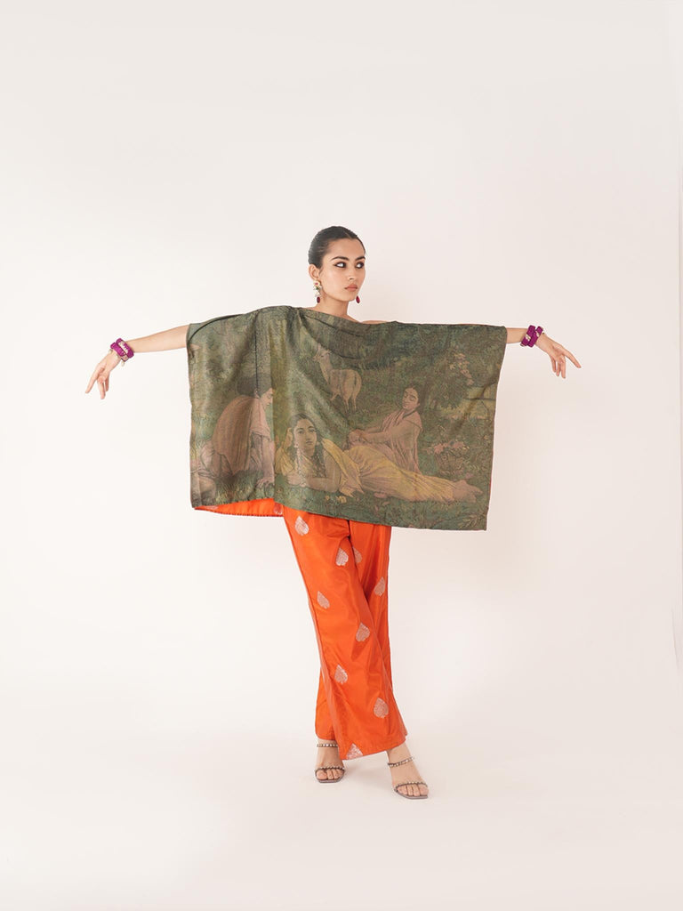 Shakuntala Silk Co-ord Set - CiceroniCo-ord SetShriya Singhi