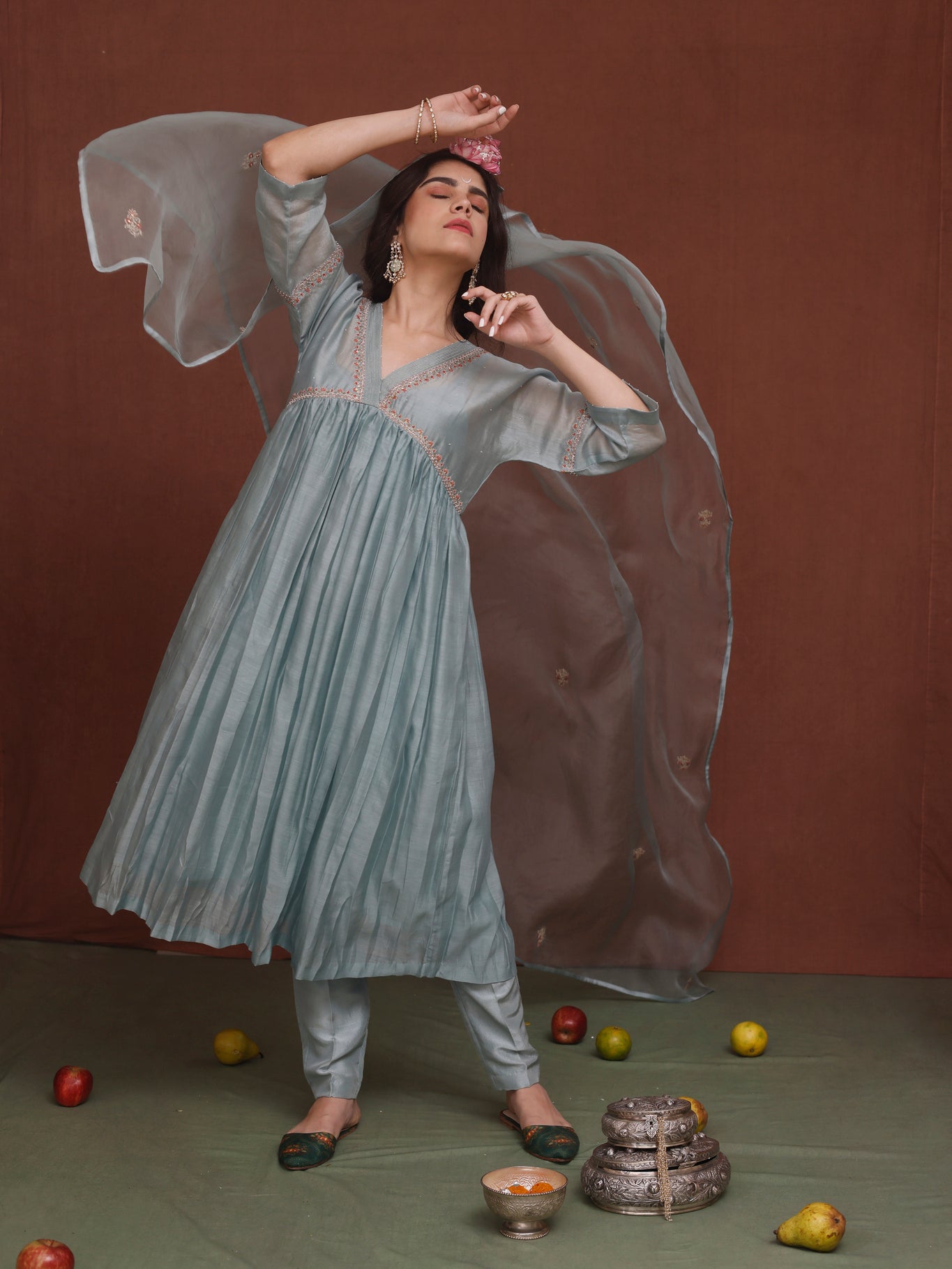 Shashi kurta set - CiceroniKurta Set, Festive wearChokhi Chorri