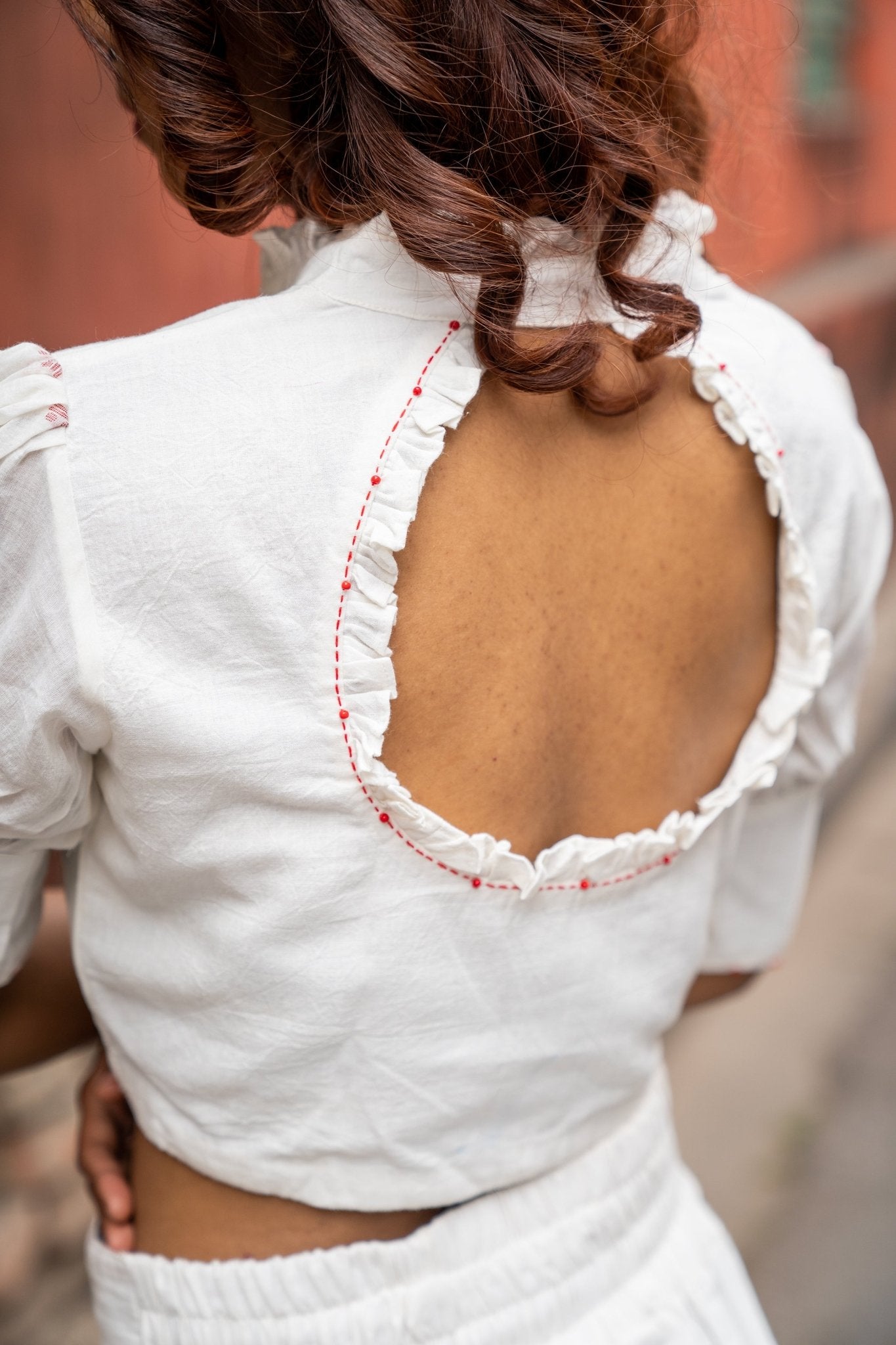 Shvet Victorian Blouse - CiceroniBlousePrathaa