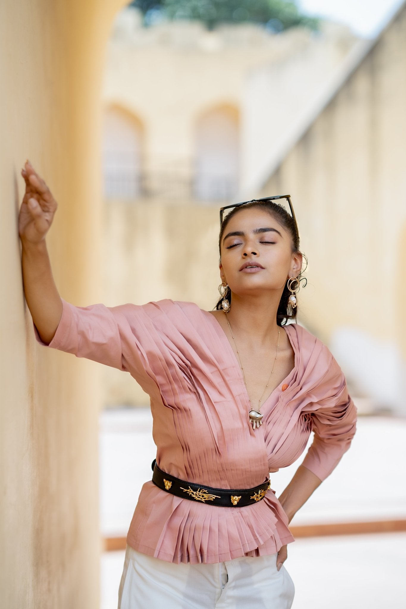 Signature Pleated Shirt - CiceroniShirtKoshue