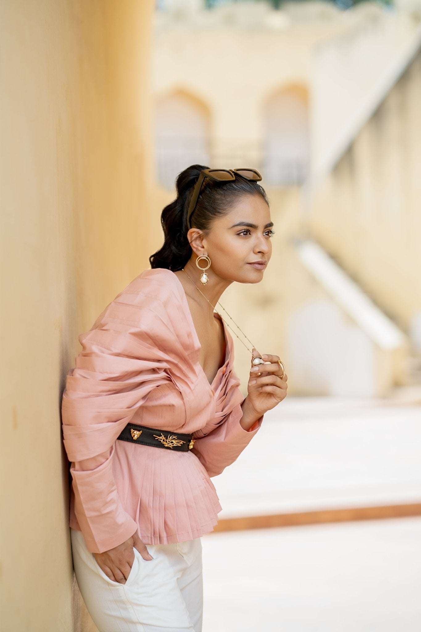 Signature Pleated Shirt - CiceroniShirtKoshue