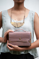 Solid Mauve Box Clutch - CiceroniLukka Chuppi