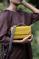 Solid Yellow Box Clutch - CiceroniLukka Chuppi