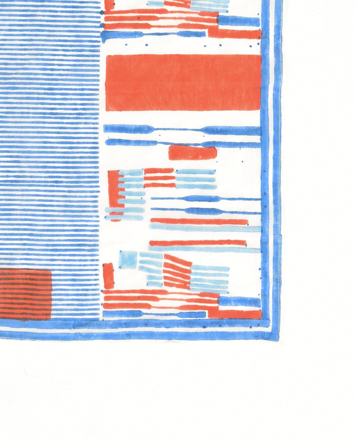 Square Wave Head Scarf - CiceroniScarfRias Jaipur