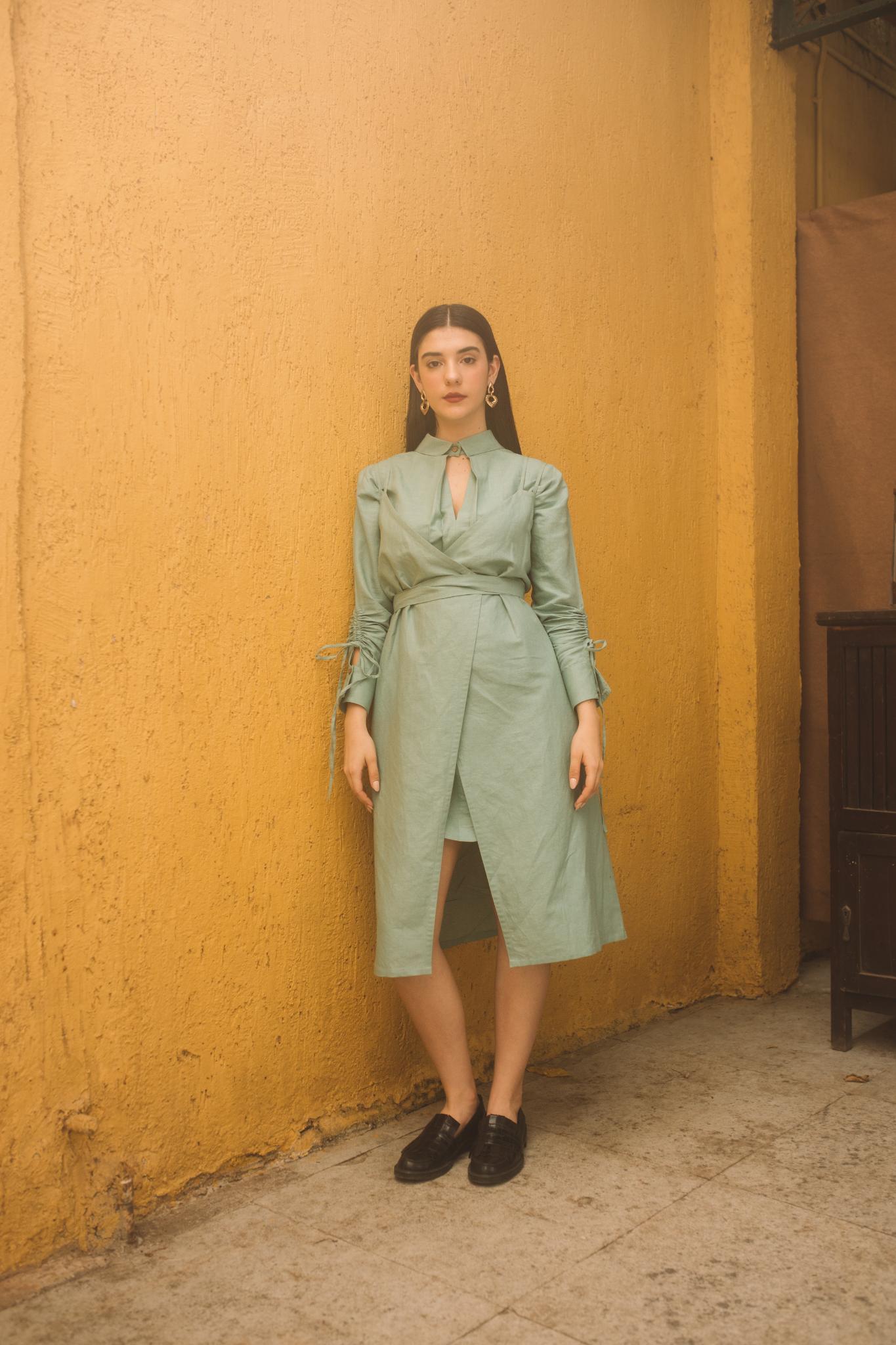 Strappy Wrap-Around Midi - CiceroniDressesAnushé Pirani