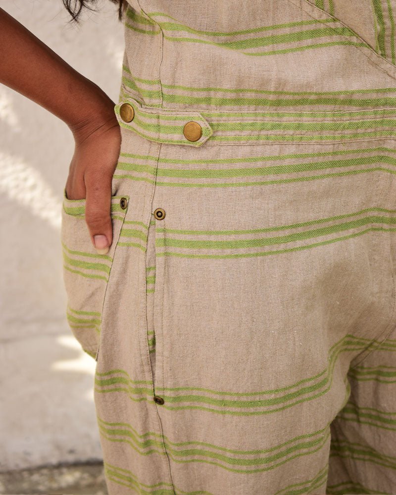 Striped Linen Jumpsuit - CiceroniJumpsuitSonica Sarna
